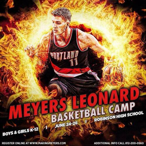 Meyers Leonard Basketball Camp